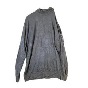 Express 111 Womens Sweater Black Crew One Cold Shoulder Long Sleeve Stretch S